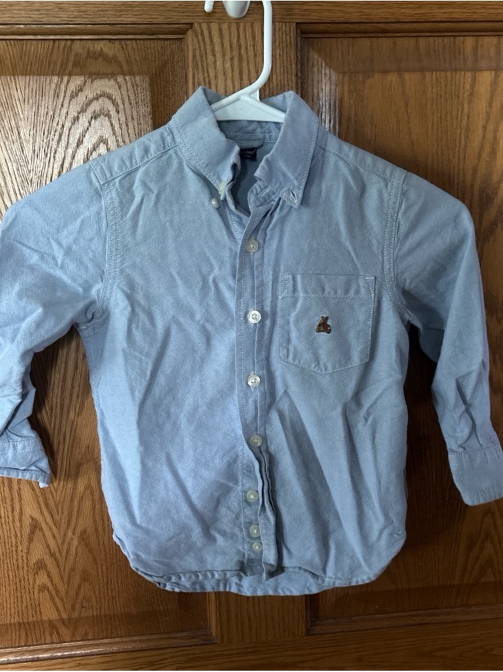 GAP Light Blue Boys' Button-Down Shirt